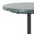 Spritely Home Karik Round Marble Side Table in Dark Green / Black For Sale - Image 4 of 6