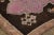 Rug & Kilim Vintage Turkish Gift-Sized Rug With Pink & Brown Geometric Medallion - Rug & Kilim For Sale - Image 4 of 4