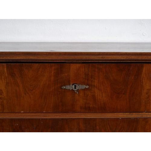 Brown Antique Pine Chest of Drawers For Sale - Image 8 of 12