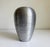 Art Deco Style Ribbed Metal Vase, Late 20th Century For Sale - Image 4 of 9