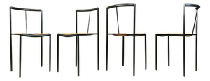 Chairs by Sergio Calatroni and Maurizio Peregalli for Zeus Noto, 1985, Set of 4