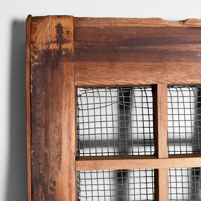 Antique Japanese Wooden Door Wall Panel, 1890s For Sale - Image 11 of 18