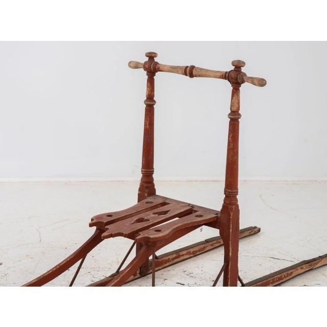 Vintage Swedish Kick Sled For Sale In New York - Image 6 of 12
