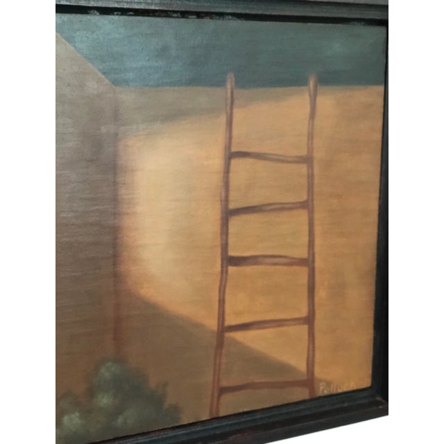 Brown “Morning Star” Impressionist Style Still Life Painting by Artist Jessie Pollock For Sale - Image 8 of 11