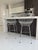 Chrome Harry Bertoia Bar Stools for Knoll | Polished Chrome | Set of 2 For Sale - Image 8 of 15