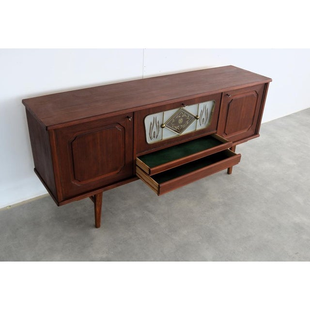 1960s Vintage Swedish Sideboard in Teak, 1960s For Sale - Image 5 of 11