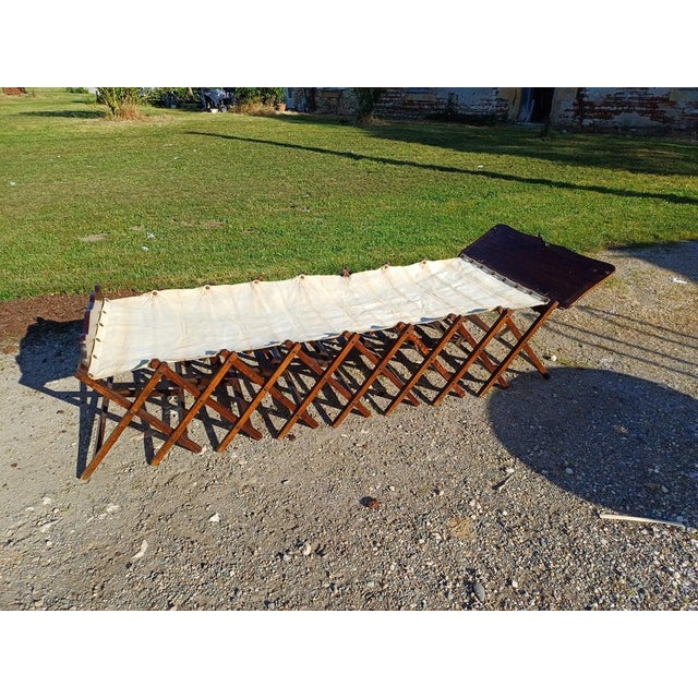 Beech Folding Bed, 1930s For Sale - Image 6 of 9