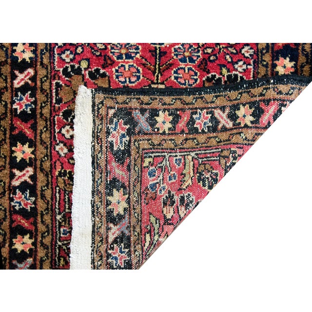 Early 20th Century Persian Lilihan Rug For Sale - Image 14 of 15
