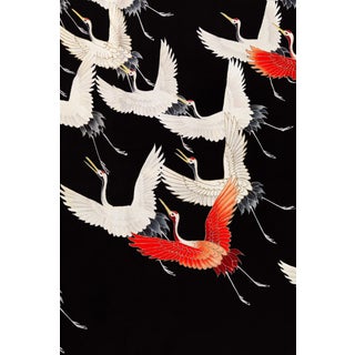 Flying Cranes, Vintage Art Print Reproduction, 16" X 24" For Sale