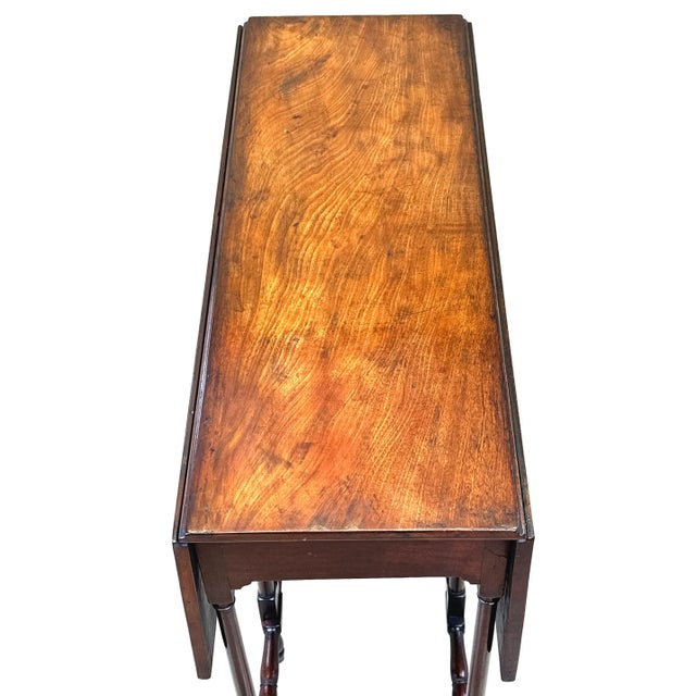 Antique Spider Leg Occasional Table in Mahogany, 1750 For Sale - Image 11 of 15