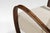Thonet Art Deco Sheepskin H-269 Lounge Chair by Jindrich Halabala for Thonet, 1930s For Sale - Image 4 of 7