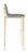 2020s Modern Barstool in Ash Green & Copper For Sale - Image 5 of 9