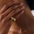 1970s 1970s Chaumet Vintage Diamond 18k Yellow Gold Dome Ring, Size 5.75 For Sale - Image 5 of 6