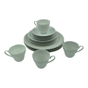 Vintage Rosenthal Germany "Motif" Porcelain Dinnerware by Bjørn Wiinblad | 16-Piece Service for Four