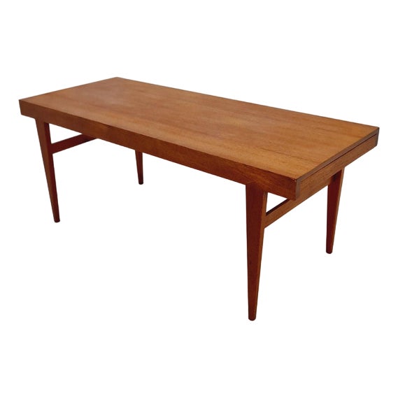 Mid-Century Danish Teak Coffee Table from Silkeborg, 1960s For Sale