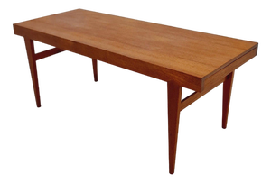 Mid-Century Danish Teak Coffee Table from Silkeborg, 1960s