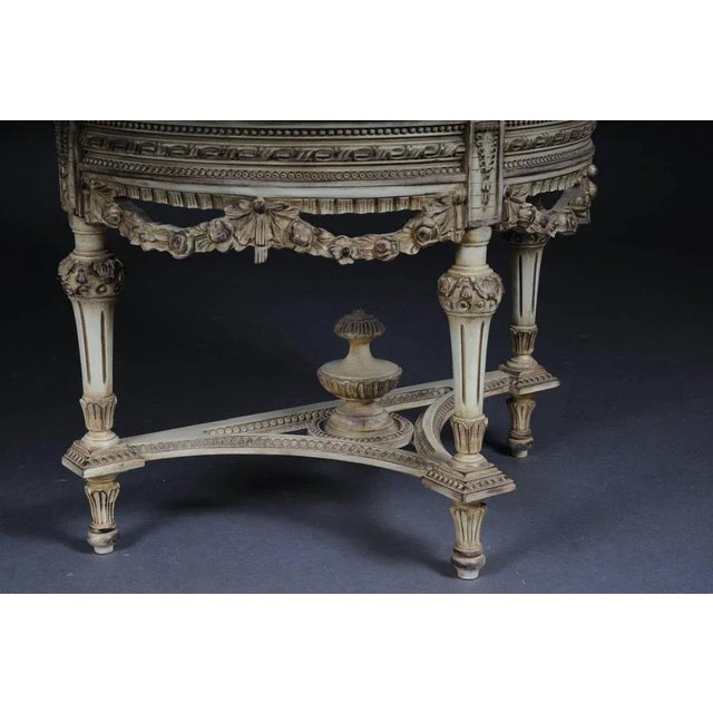Wood Louis XVI Console Mirror For Sale - Image 7 of 11