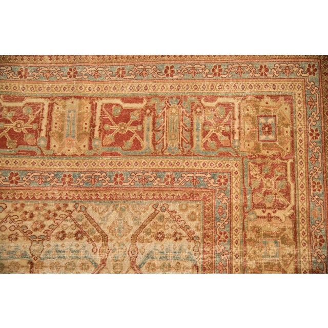 Vintage Distressed Joshegan Carpet - 7'1" x 9'11" For Sale - Image 13 of 15