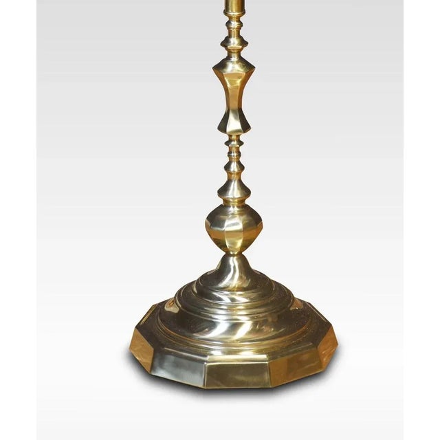 Brass Standard Lamp, 1920s For Sale - Image 3 of 6
