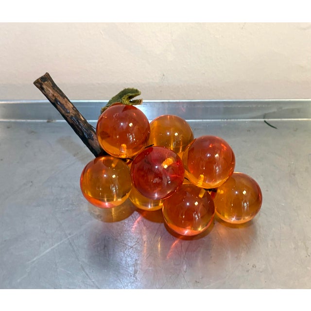 1970s Lucite Grape Bunch For Sale - Image 4 of 4