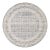 Amber Lewis x Loloi Zuma Ocean / Multi 5'-3" x 5'-3" Round Area Rug For Sale