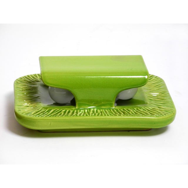 Orange and Green Glazed Ceramic Wall Lights from Kaiser Leuchten, 1960s, Set of 2 For Sale - Image 9 of 18