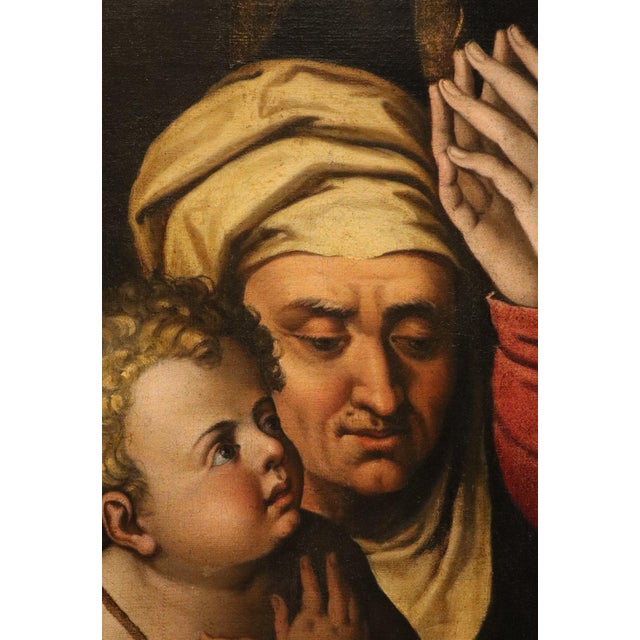 Scipione Pulzone, Madonna and Child, 1590, Oil on Canvas For Sale - Image 7 of 16