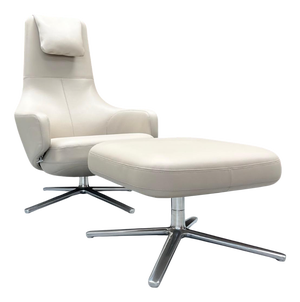 Set of Repos Chair and Ottoman from Vitra, 2025