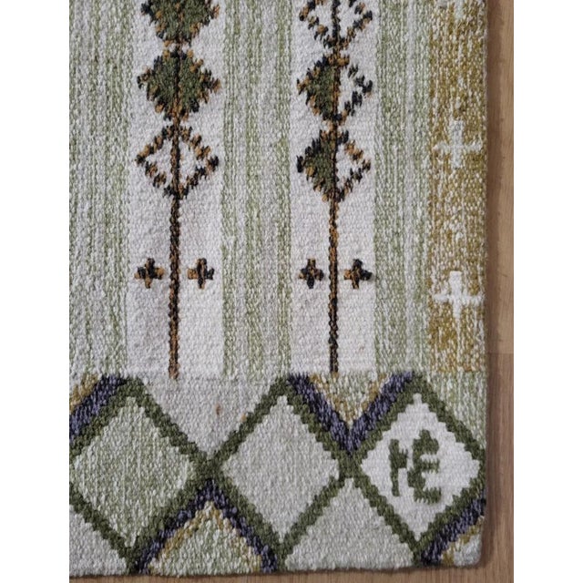 1960s Handwoven Tapestry or Rug by Eva Nemeth, 1960s For Sale - Image 5 of 6