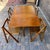 Vintage Mid-Century Modern Space Saver Minimalist Hide Away Dropleaf Table W/ 4 Hidden Folding Chairs, Romania, C. 1960's For Sale - Image 10 of 10