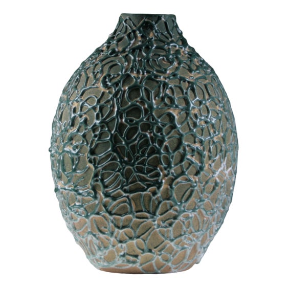 Ceramic Vase La Charentaise Angoulême, France For Sale