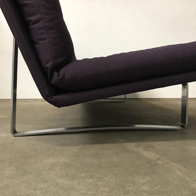 Purple & Chrome 3-Seater Sofa by Kho Liang Ie & Wim Crouwel for Artifort, 1968 For Sale - Image 13 of 18