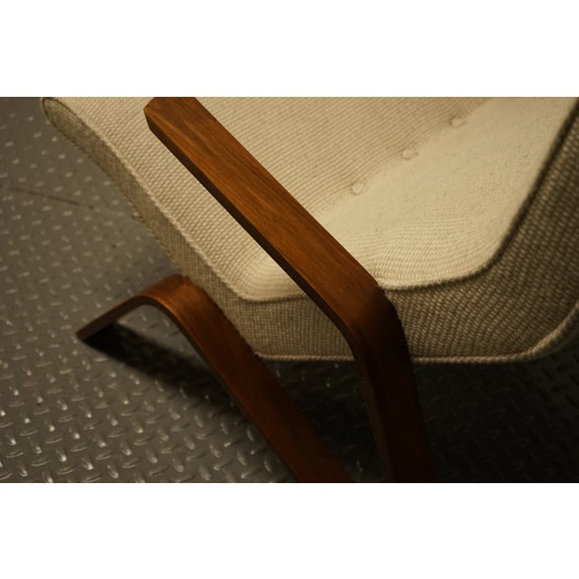 1960s Attributed to Eero Saarinen Grasshopper Chair and Ottoman for Knoll For Sale In Chicago - Image 6 of 11