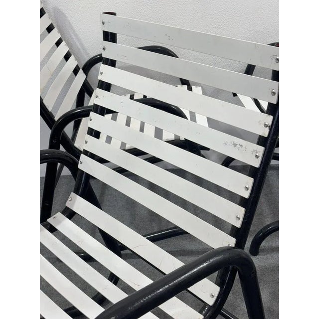 Vintage Garden Armchairs, 1980s, Set of 4 For Sale - Image 10 of 14