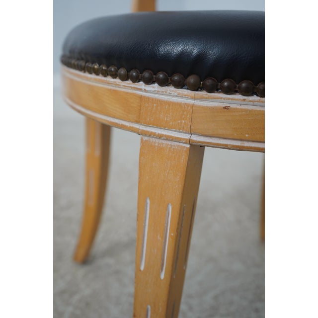 Set of 6 Italian Grotto Style Shell Back Dining Room Chairs For Sale - Image 11 of 18