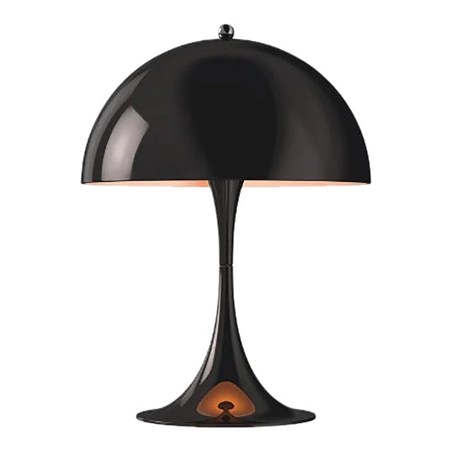 Louis Poulsen Panthella 250 Mini Table Lamp - Brand New in Box - Black (Limited Edition) - Corded Version For Sale