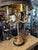 1990s Triple Arm Bouillote Style Lamp For Sale - Image 4 of 9