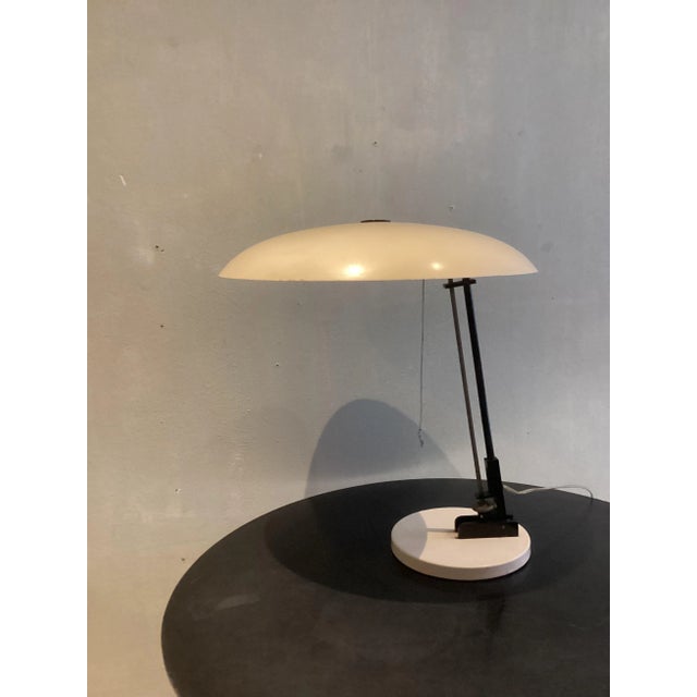 Industrial Dutch Table Lamp from Nedalo, 1950s For Sale - Image 9 of 9