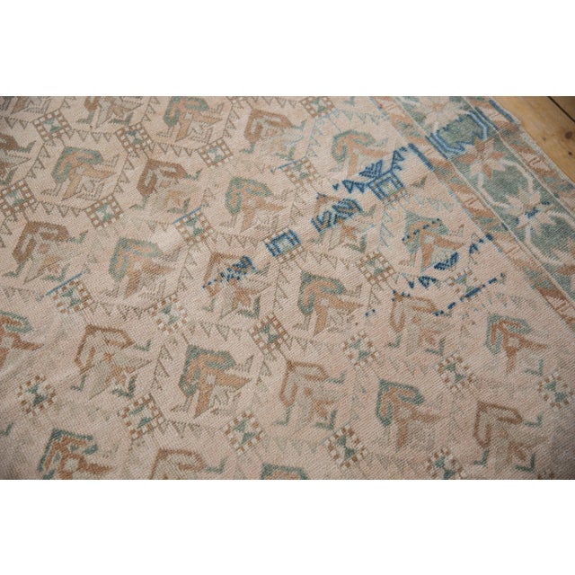 Vintage Distressed Oushak Rug Runner - 4'11" x 10'5" For Sale - Image 10 of 10