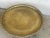 1950s Moroccan Brass Tray Table on Mid-Century Modern Base For Sale - Image 11 of 12