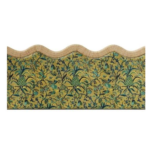 Fidji Headboard in Rattan with Particle Board and HR Foam by Popus Editions For Sale - Image 4 of 6