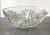 Vintage Anchor Hocking Large (10.75" x 4.25") Cut Glass Bowl, Star of David Pattern, 1960s, Bowl for Salads, Fruit, Punch,...