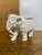 Small Vintage Porcelain Blanc De Chine Elephant Figurine Planter