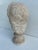 Sculpture Materials Vintage Greco Roman Style Plaster Bust For Sale - Image 7 of 11