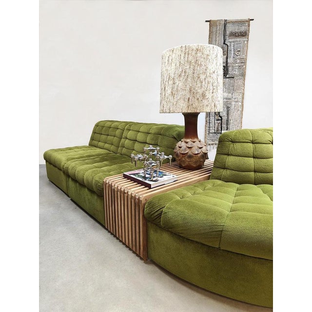 Mix your original vintage modular lounge sofa with this sleek slatted bench from Hk living. I have official proof of...