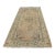 Mid 20th Century Beige Floral Area Rug For Sale