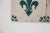 19th Century Fleur De Lis Set of Four Tiles, Antique, Portuguese For Sale - Image 4 of 12
