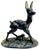 Hand-Painted Bambi Sculpture in Plaster, 1935 For Sale
