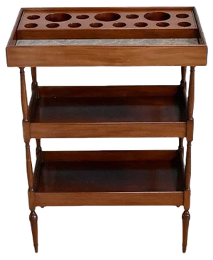 Small Louis XVI Style Mahogany Powder Table