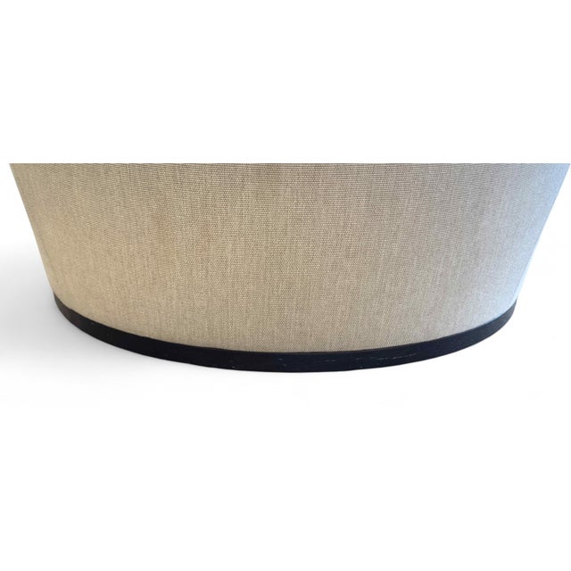 Holly Hunt Sevilla Swivel Lounge Chairs, a Pair For Sale - Image 13 of 17